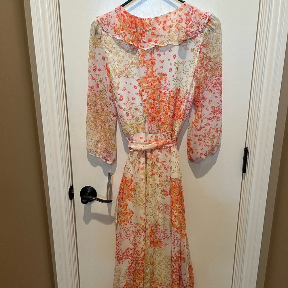 Floral Ruffle Dress - Picture 10 of 10